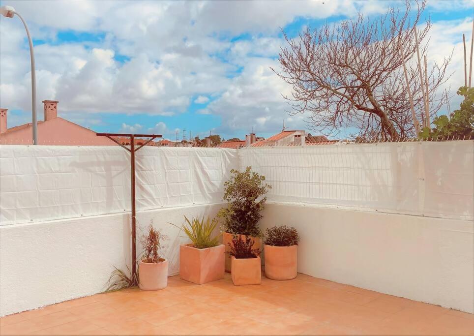 Cozy Apartment With Private Courtyard Barcarena Kültér fotó